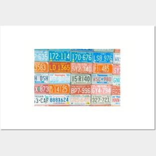 Vehicle rego plates Posters and Art